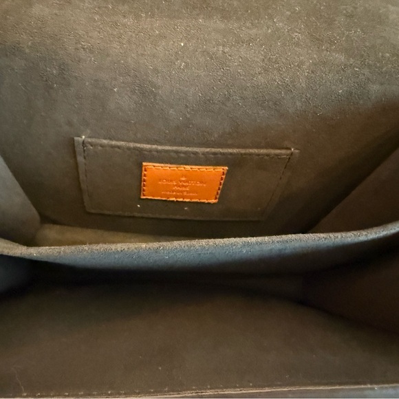 Louis Vuitton Mini Dauphine Black and Brown Leather Bag - Picture 6 of 7